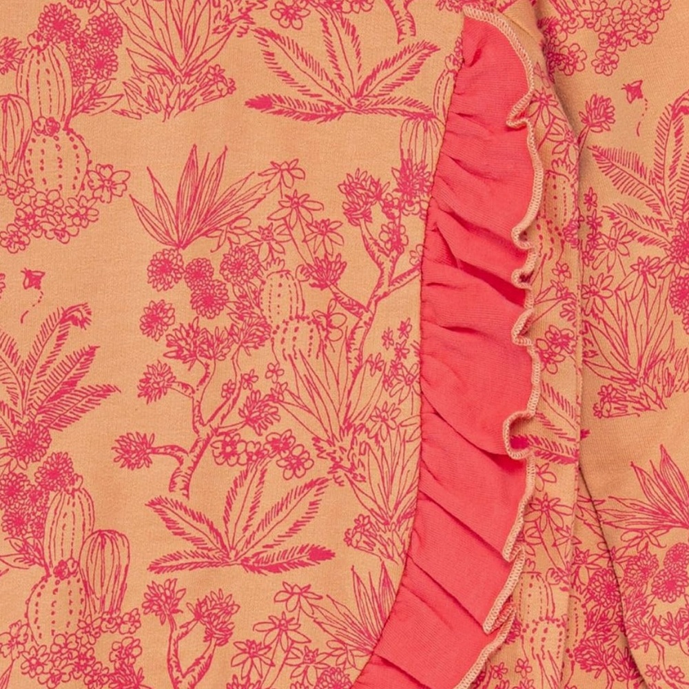 Burt's Bees Coral Floral Baby Set - Picture 2 of 3